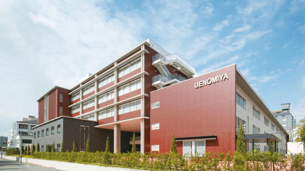 上宮高校の校舎