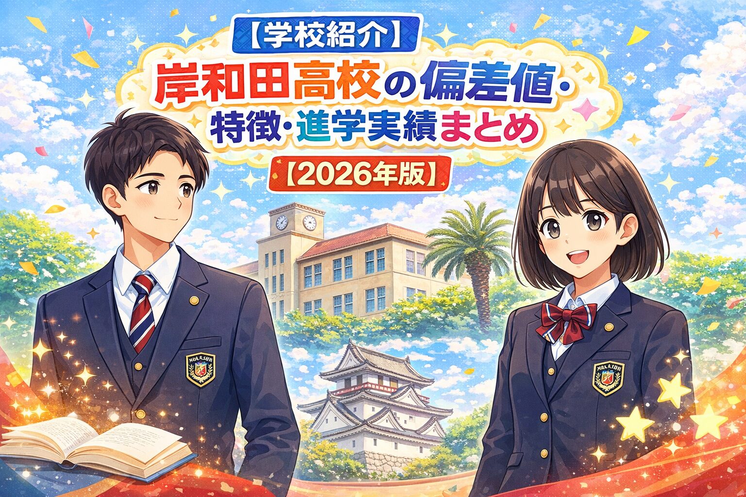 【学校紹介】岸和田高校の偏差値・特徴・進学実績まとめ【2026年版】