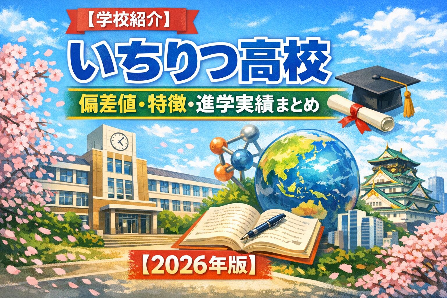 【学校紹介】いちりつ高校の偏差値・特徴・進学実績まとめ【2026年版】